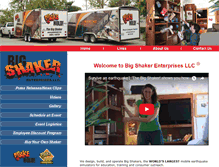 Tablet Screenshot of bigshaker.com